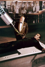 Goldfinger S EAN Connery Gert Frobe Strapped To Table Laser Gun James Bond Poster - £22.81 GBP