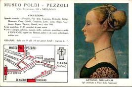 Italy Milano - Museo Poldi - Pezzoli DB Unposted Antique Postcard - £5.90 GBP