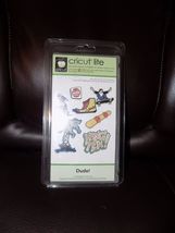 Cricut Lite DUDE Cartridge  Die Cut Card Skateboarding Skiing Biking BMX... - $36.00