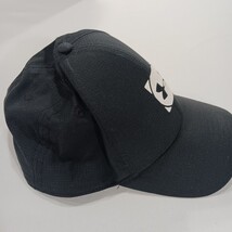 Under Armour RN#96520 Men's Back Fitted Black Baseball Cap Hat Size L/XL image 9