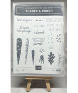 Stampin Up! Thanks A Bunch Photopolymer Stamp Set # 160816 New - £6.33 GBP
