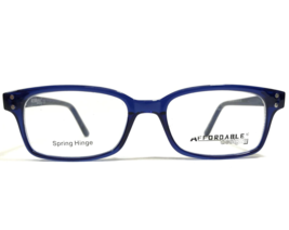 Affordable Designs Kids Eyeglasses Frames Dante Blue Rectangular 46-16-130 - £32.90 GBP