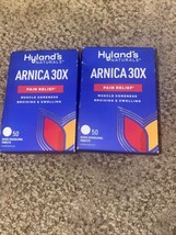 Hyland&#39;s Arnica 30x - 50 Quick Dissolving Tablets ( 2 Pack ) Lot 12/24 - £22.07 GBP