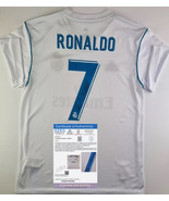 Cristiano Ronaldo SIGNED Real Madrid Home Shirt/Jersey + COA//FREE USA SHIPPING - $2,659.57 MXN
