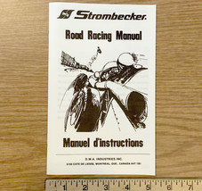 24pg Vintage 1970s Strombecker 1/32 1:32 Slot Car Bi-Lingual ROAD RACING MANUAL - £3.13 GBP