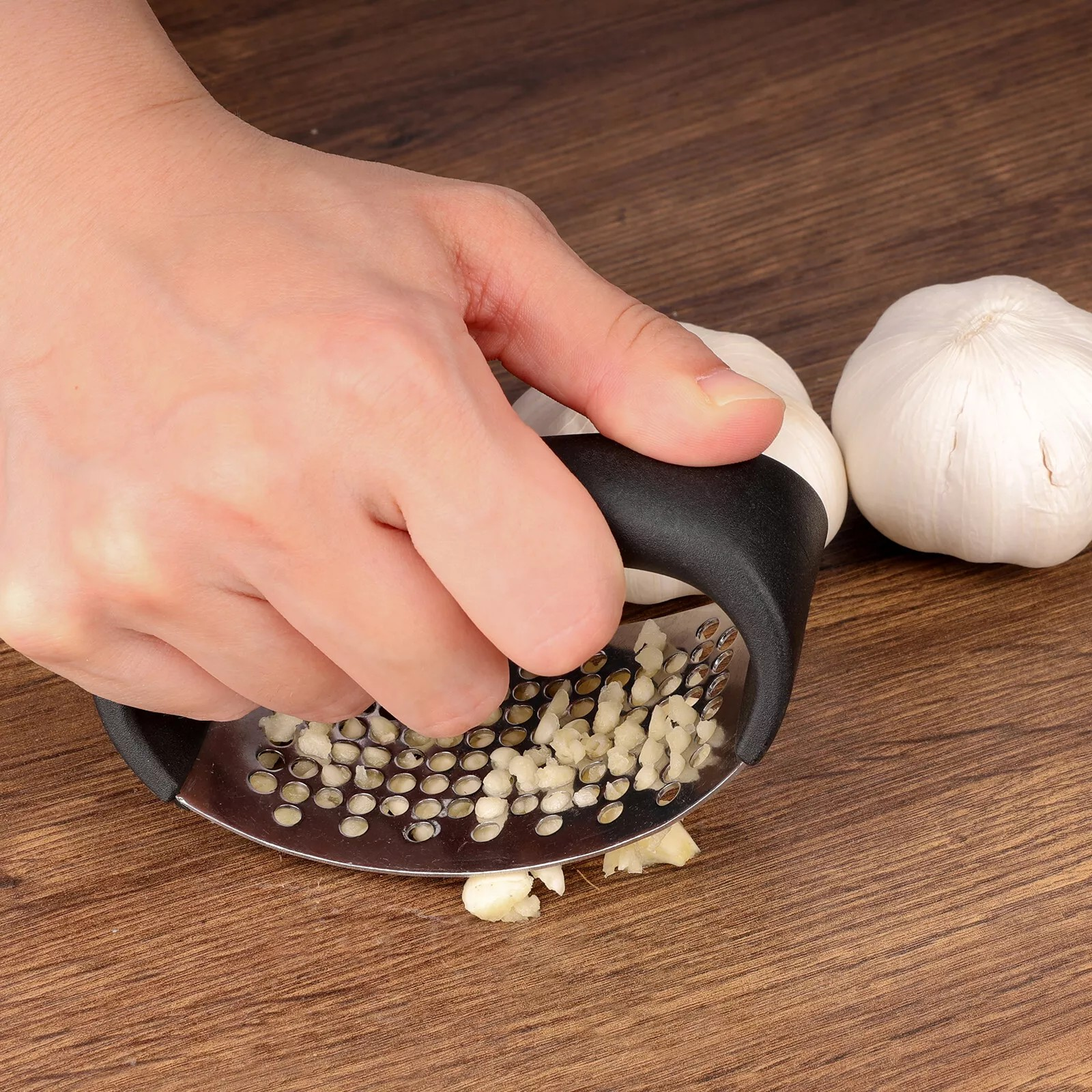 Garlic Presses,Prensa de ajo Triturador de Ajo acero inoxidable Picador ... - $9.99
