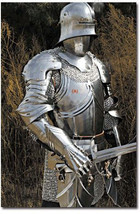 NauticalMart Medieval Knight Wearable Half Suit Of Armor Halloween Costume - $799.00