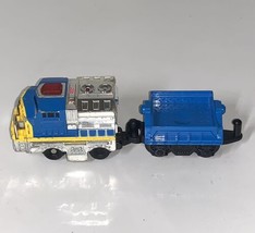 Geotrax All About Trains Chrome Plated Engine &amp; Cargo Car For Parts - $19.59