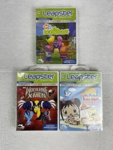 Lot of 3 Leap Frog Children&#39;s Learning Game Cartridges for Leapster 2 Handheld - £11.73 GBP