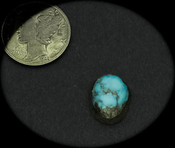 4.0 cwt. Vintage Morenci Turquoise Cabochon - $21.00