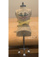 WMG Anthropomorphic Face Sewing Craft Shelf Sitters Mrs Clothing Bust Co... - $79.19