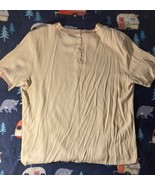 Women’s Beige Dress Blouse, Size Large, Preowned - £14.90 GBP