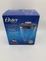 Oster 6 Cup Glass Blender Jar Lid with Filler Cap Doubles as 2 Oz Measuring Cup - £15.40 GBP