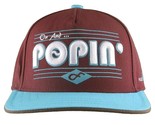 Flat Fitty On And Popin Burgundy Carolina Blue SnapBack Baseball Cap Hat... - $9.99