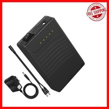 Lightweight 12V Lithium Ion Power Bank with Charger, Perfect for LED Lights - $706.08 MXN