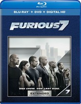 Furious 7 (Blu-ray/DVD, 2015) NEW Factory Sealed, Free Shipping - £5.64 GBP
