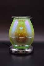 Electric Scented Oil Warmer  Touch Lamp Glass Wax Burner Aroma Fragrance - $28.00