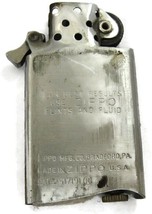 1960 Zippo Slim Lighter Silver Tone Broken Hinge Spring - £31.14 GBP