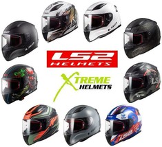 LS2 Rapid Helmet Full Face ADV Touring Pinlock Ready Lightweight DOT ECE XS-3XL  - £79.07 GBP+