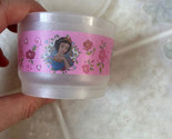 TUPPERWARE DISNEY PRINCESSES SMALL ROUND CONTAINER WITH PINK LID SEAL 12... - $16.82