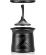IKAPE 58mm Espresso Powder Receiver Cup, Magnetic Base, Wide Mouth, Black - $640.42 MXN