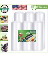 Versatile BPA Free Vacuum Seal Rolls - 8&quot;x20&#39; &amp; 11&quot;x20&#39;, 6 Pack for Food... - €37,66 EUR