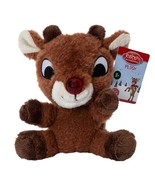 Rudolph The Red Nosed Reindeer RUDOLPH 7 inch Plush Toy Super Soft NWT - $16.65