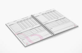 Fitness Journal &amp; Workout Log Book - Premium Daily Exercise Planner (Pink) - £12.74 GBP
