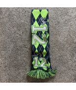 FiveLo Seattle Seahawks “12th Lady” Scarf Blue Green Glitter Argyle 65” - €11,14 EUR