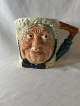 Royal Doulton Sara Gamp Character Toby Jug 5 England Hand Painteed - $55.00