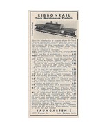 Baumgartens Ribbonrail  Kit Vintage Print Ad Original 1954 Santa Barbara... - £10.59 GBP