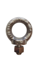 (6) 304 STAINLESS STEEL LIFTING EYE BOLT M12 WITH NUT MACHINE LIFTING 12... - $32.95