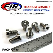 FIR Titanium Upper Engine Mount Kit Gasgas MC125 MC250 2021 - 2023 - £25.46 GBP