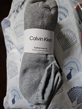 Calvin Klein Men&#39;s Sport Low Cut Sock - 6 Pack Black, Gray, Whites NWT - $29.21