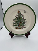 Vintage Spode Christmas Tree Dinner Plate 10 1/2 Inches England S3324 - $16.50