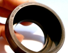 LEICA LEITZ COLLAPSIBLE RUBBER LENS HOOD SHADE 12517 FOR 90MM F4 series 5.5 - $65.11
