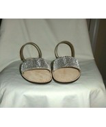 NIB LILLY PULITZER AMELIA GOLD METALLIC SANDAL 8M - $111.07 CAD