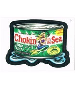 Wacky Packages Series 2 Chokin&#39; in the Sea Trading Card 31 ANS2 2005 Topps - $2.51