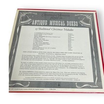Christmas Memories Played On Antique Musical Boxes Silent Night 33 Vinyl Record - £7.95 GBP