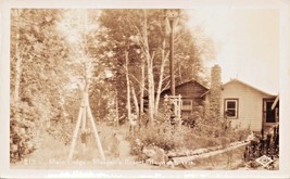 Hayward Wisconsin ~ Morgans Resort-Main Lodge-Real Photo Postcard 1930s-
show... - £8.33 GBP