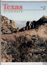TEXAS HIGHWAYS MAGAZINE MAY 1990 HIKERS AT BIG BEN - $27.29