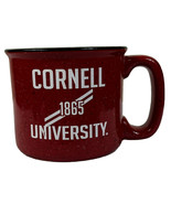 CORNELL UNIVERSITY Big Red  Black Speckled Enamelware Coffee Mug Cup Ivy... - £13.43 GBP