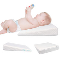 Baby slope pillow | Baby Pillow | Reduces Spit-Ups Down | Helps Sleep Co... - £11.97 GBP