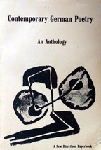 Contemporary German Poetry: An Anthology ed. by Gertrude C Schwebell / Bilingual - £8.19 GBP