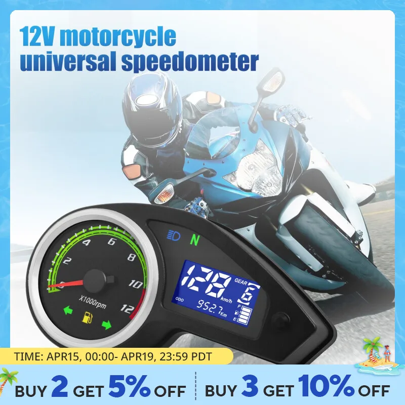 Motorcycle Tachometer With Turn Signal Light for Honda NXR150 NXR125 Bros - $43.64