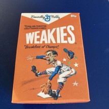 2010 Topps Wacky Packages Mini Cereal Box Series 7 Parody Weakies - $11.88