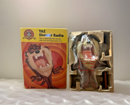 Taz Tasmanian Devil Shower Radio Looney Tunes By Salton 11&quot; Vintage In Box - €25,49 EUR