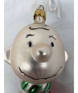 Vintage Charlie Brown UFS Komozja Polonaise Hand Blown Glass Christmas O... - £31.60 GBP