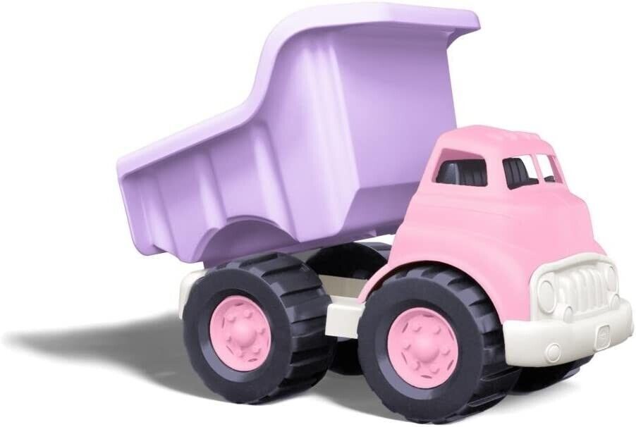Green Toys Pink & Purple Toy Dump Truck Made USA 100%Recycled Plastic NEW in Box - $29.69