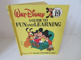 DISNEY FUN TO READ LIBRARY VOL.19 A GUIDE TO FUN &amp; LEARNING 1983 PARENT ... - $74.11 MXN